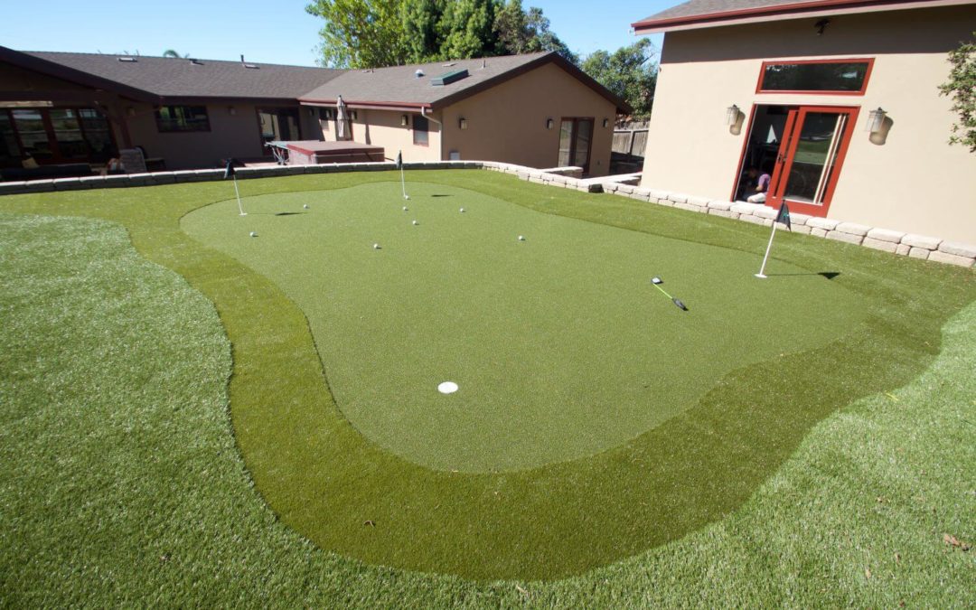 The Best Artificial Turf for Putting Greens in Orange County, CA